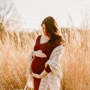 Elegant Long Sleeve Dress | Maternity 🌾